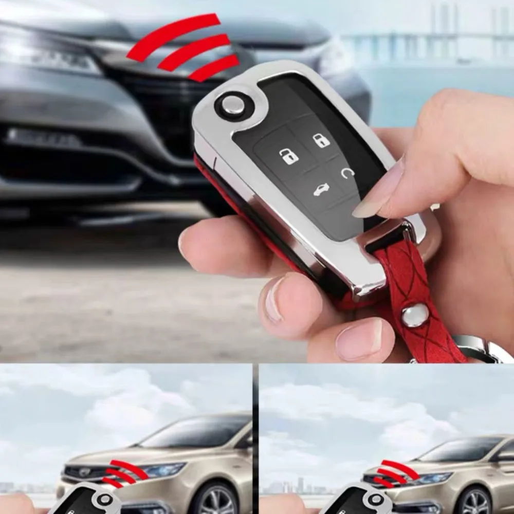 Для Chevrolet Cruze fit Buick Opel VAUXHALL Astra Corsa Antara Meriva чехол для ключей автомобиля из натуральной кожи оцинкованный сплав
