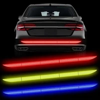 5pcsset car rear box reflective sticker car rear insurance cover anti collision protection warning sticker modified accessories