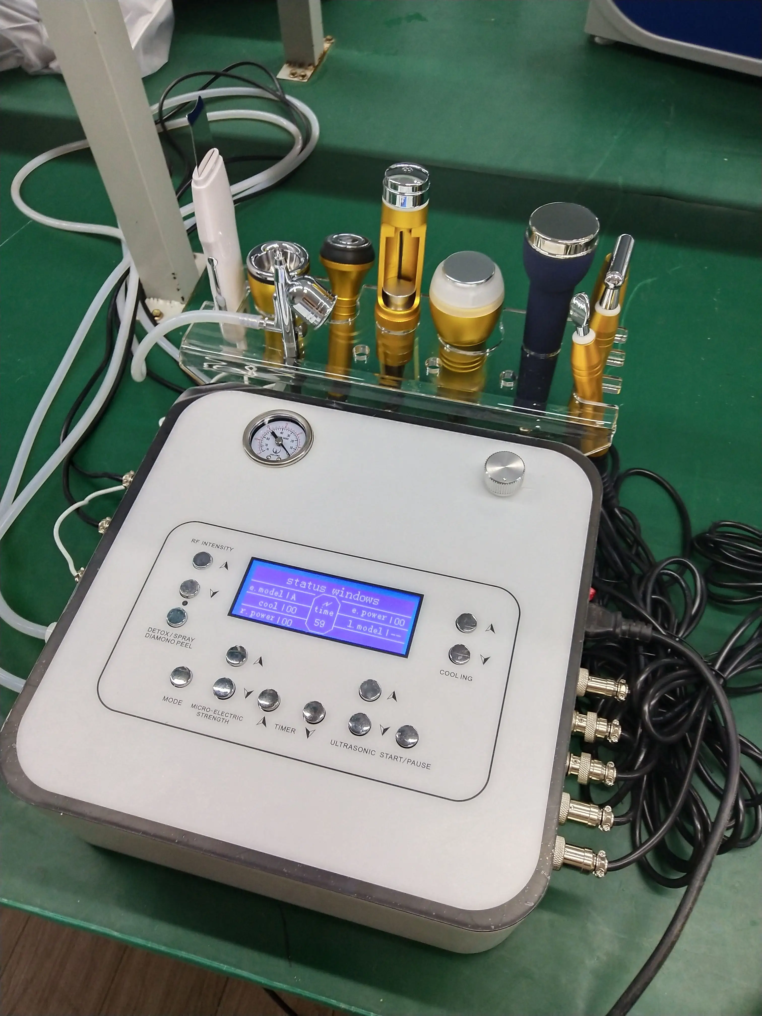 

10 In 1 Multifunctional Microdermabrasion Dermabrasion Machine RF Facial Lifting Skin Care Whitening Beauty