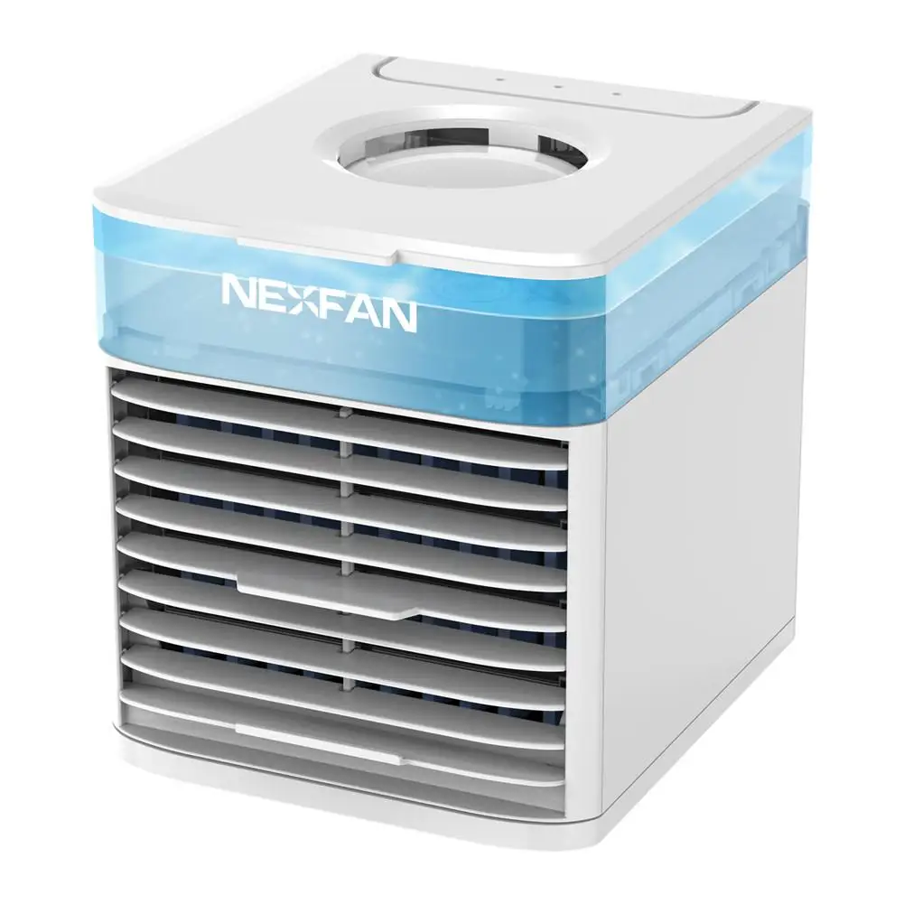 

4-in-1 Mini Portable Air Conditioner Multi-function Humidifier Air Purifier Built-in Germicidal Lamp USB Desktop Air Cooler Fan