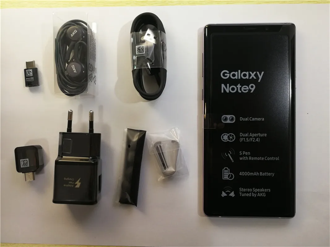 Samsung Galaxy Note9 Note 9 Dual Sim N9600 6 4 "128 ГБ Встроенная память ОЗУ Octa Core NFC Snapdragon