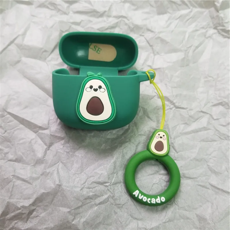 

Cute Silicone Protective Case For Soundpeats Air3 Earphone Replacement Skin Shell For Soundpeats Air 3 Charging Box Cover Bags