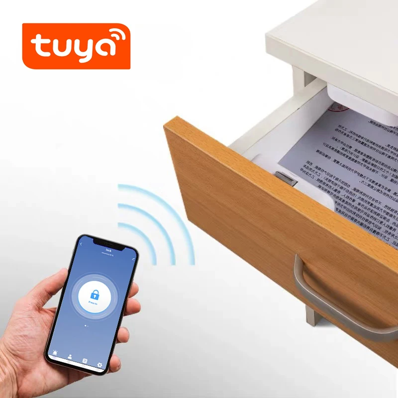 Беспроводной смарт-замок Tuya Smartlife дистанционное управление через приложение с