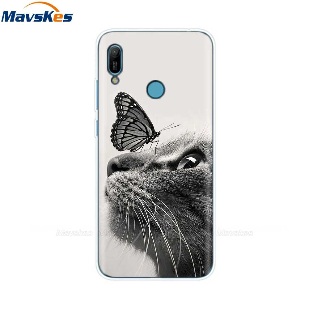 45 Для huawei Y6 чехол мягкий силиконовый милый ТПУ задняя крышка для Fundas huawei Y6 MRD-LX1 MRD-LX1F Y6Prime чехол для телефона - Цвет: 45