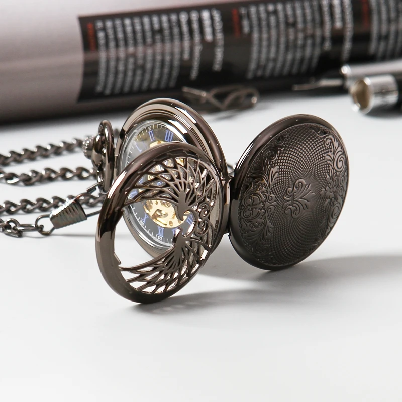 Антикварные механические часы с ручным заводом Классические карманные для
