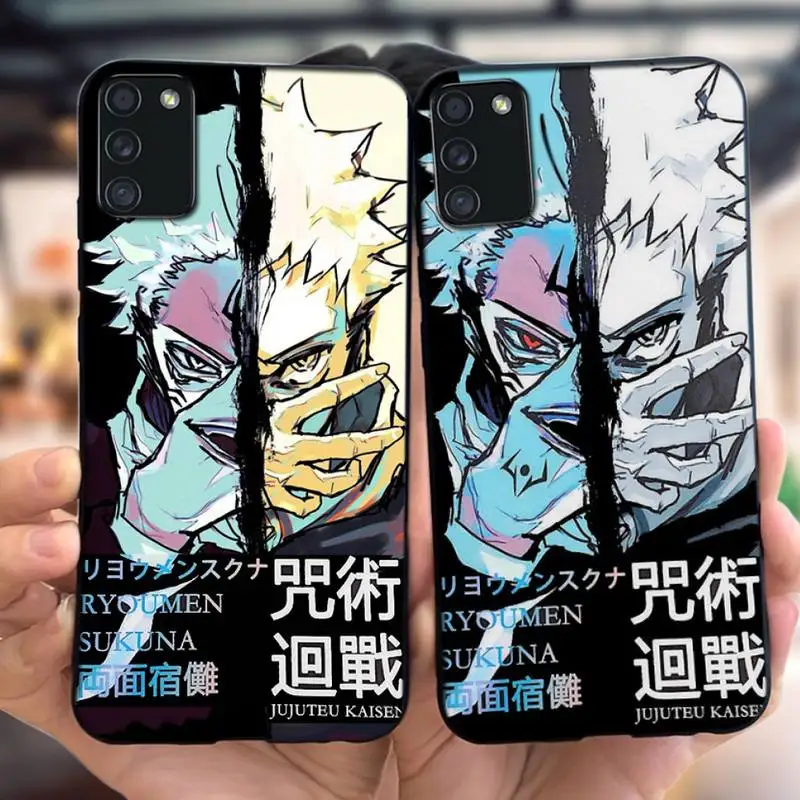 

Phone Case For Samsung A 9 10 20 30 40 M20 S 30 31 J5(2015) J5prime 6 7 Plus Genial Japón Anime Jujutsu Kaisen Ryomen Sukuna