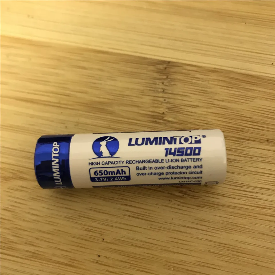 Lumintop 21700 16340 14500 26650 18650 Micro USB аккумуляторная батарея для фонарика низкая температура 18650 батареи
