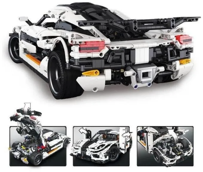 Конструктор lepinblocks Technics 23002 Супер кар Technic совместим с Лего 4789 LN 23002|Соединяющиеся