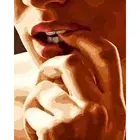 GATYZTORY Набор для рисования по номерам для взрослых укус Пальчиковые краски DIY картина маслом Картины Ручная роспись 60x75 см рамка с акриловой нарисовать холст