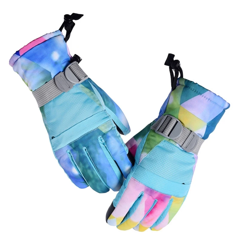 

Adults Winter Snowboard Touch Screen Ski Gloves Waterproof Full Finger Mittens