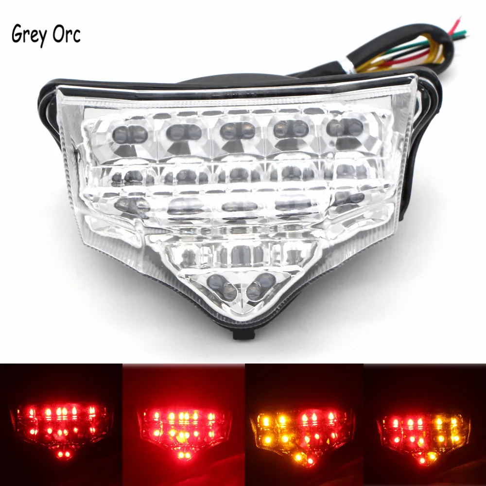

For YAMAHA FZ6 FAZER 2004 2005 2006 2007 2008 Motorcycler Accessories Integrated LED Tail Light Turn signal Blinker