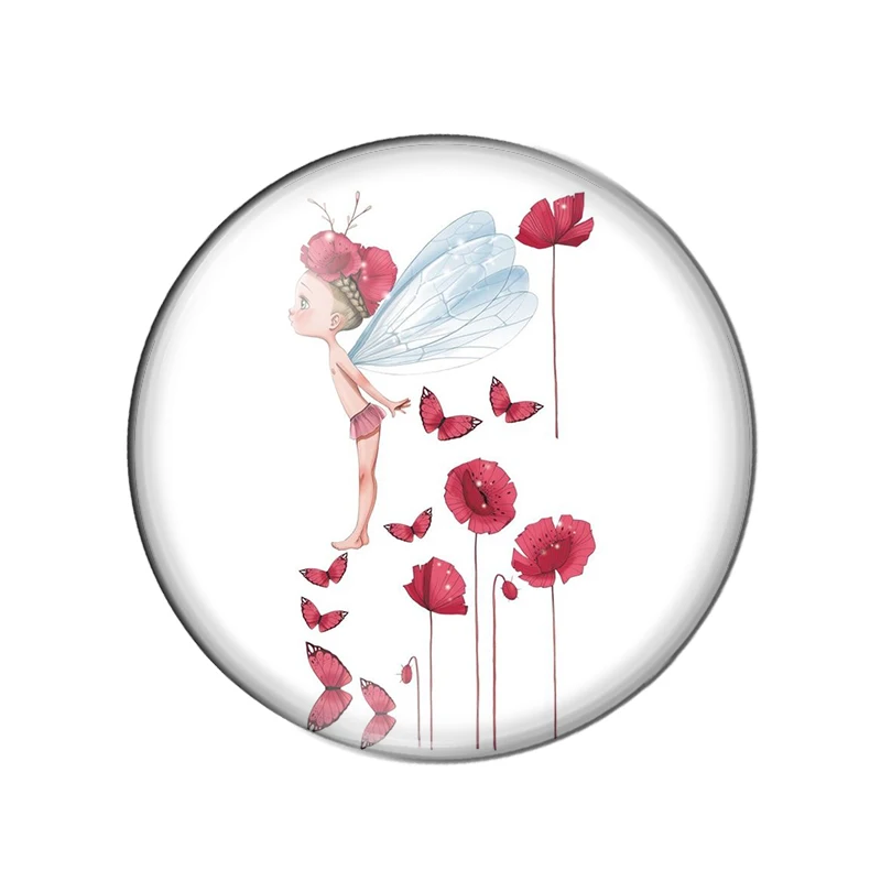 Прекрасный девушка эльфа красивые цветы днем 8 мм/10 мм/12 мм/18 мм/20 мм/круглый фото