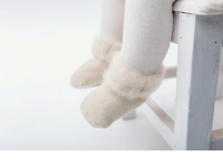 Wholesaels Thicken Baby Kids Socks Cute White Winter Soft Warm Socks for Children Boys Girls Thermal Floor Baby Socks Cotton
