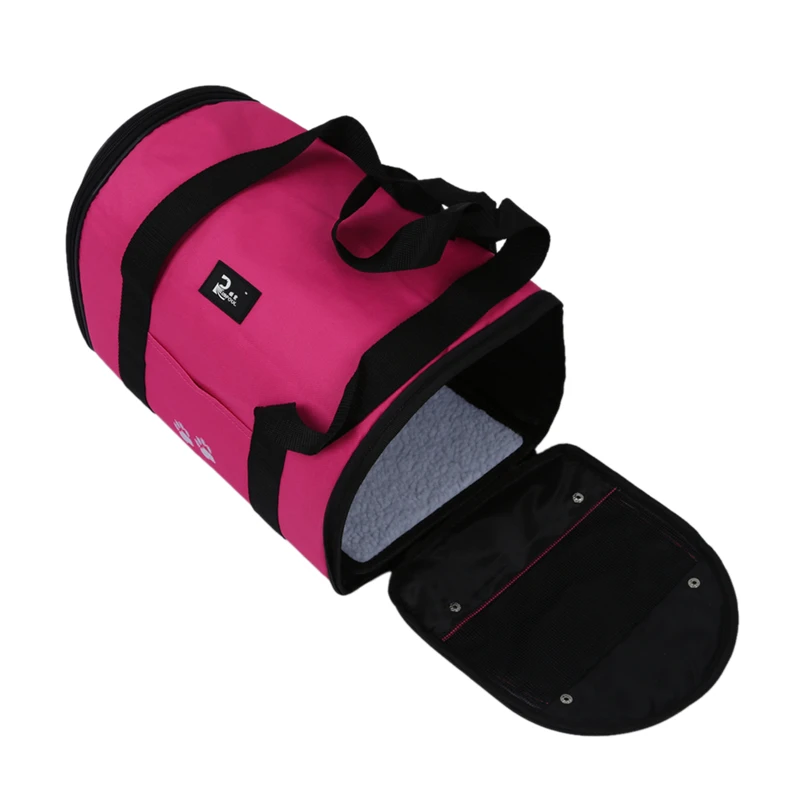 Top-M Pet Dog Cat Puppy портативная дорожная сумка для переноски ящики питомника-розовый