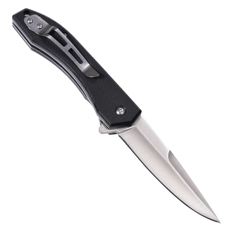 Складной нож VOLTRON V26 тактический Клинок 57HRC рукоятка из дерева или G10 с