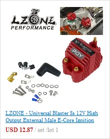 LZONE-Катушка зажигания для Buick Chevrolet Cadil Ponti 1046067 10468391 1208006 2 клеммный JR-EIC03