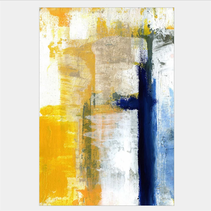 Ковер с рисунком в скандинавском стиле абстрактная живопись маслом против