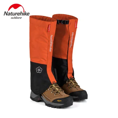 Woman orange 2 Naturehike водонепроницаемые Зимние гетры для пеших прогулок на открытом воздухе, походные леггинсы для прогулок, мужские и женские гетры, грязевые непромокаемые чехлы для обуви - Цвет: Woman orange 2