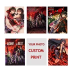 Постер японского аниме, крафт-бумага, Akame Ga Kill, классические ретро художественные настенные наклейки, декор для бара, кафе, дома, Мультяшные картины на заказ