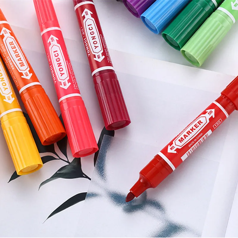 Дополнительные художественные маркеры на спиртовой основе двусторонние ручки