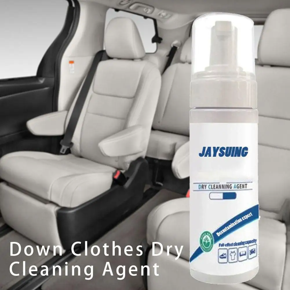 Home 150ml Convenience Down Jacket Wash-free Spray Waterless Clothing Cleansing Foam Dry Cleaning Agent 100ml Free Ship |