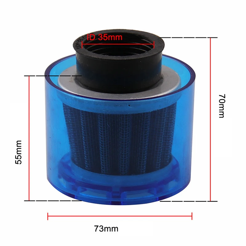 

Air Filter Intake Universal for Off-road Motorcycle ATV Quad Dirt Pit Bike Mushroom Head Air Filter