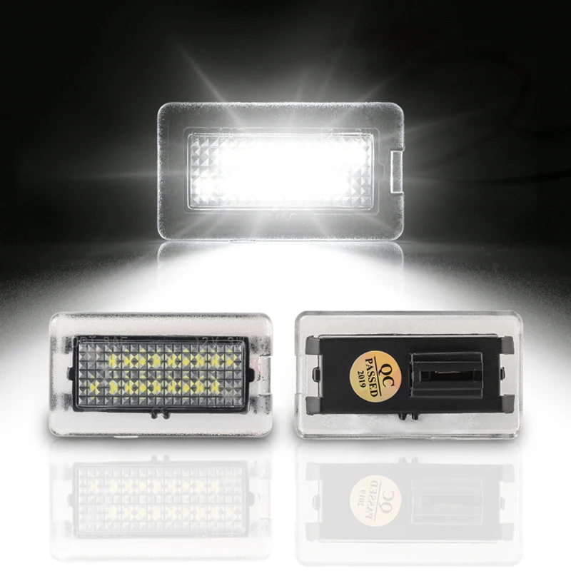 

2Pcs LED 18SMD Door Lamp Interior Courtesy Light Luggage compartment welcome Lamp For Tesla Model 3 Model S Model X