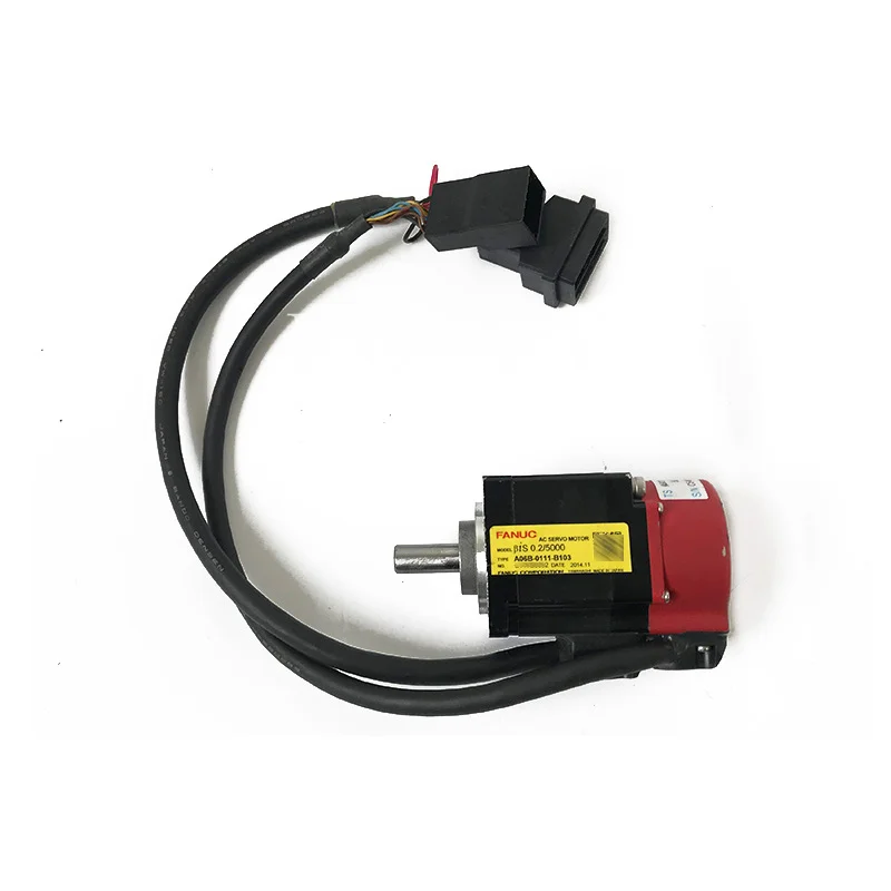 Для FANUC AC Серводвигатель для робота с маленьким сервоприводом A06B-0111-B103 0 2/5000 в