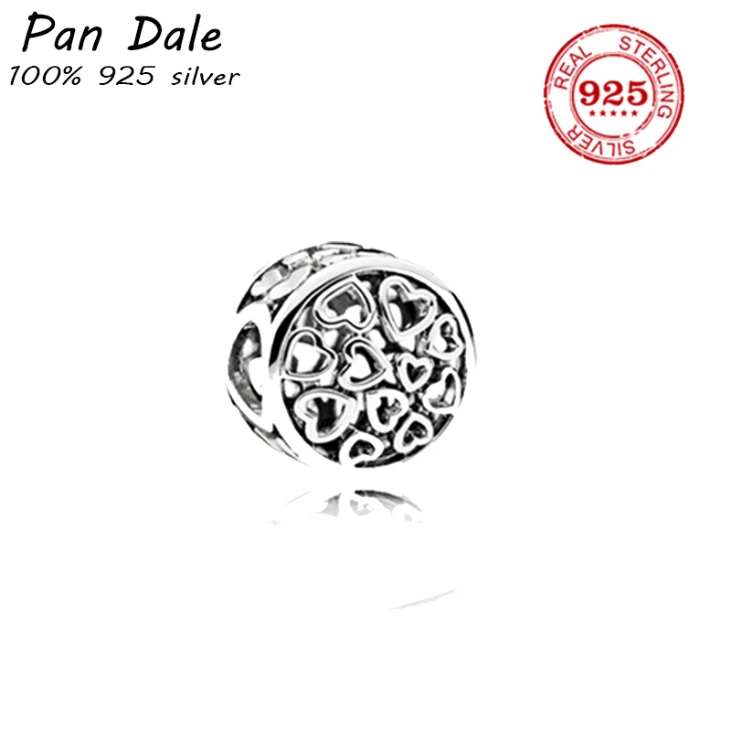 

2021 new Sale high quality 925 Sterling Silver Charms Beads Fit Original Pando Bracelets DIY Jewelry Making Gift
