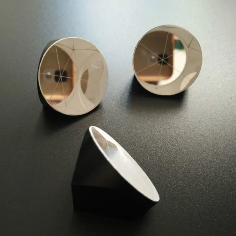 Лазерный трехгранный угловой призма с серебряным покрытием 25 4 мм|Призмы| |