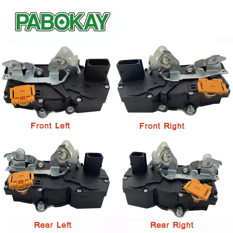 4 Door Lock Actuators For HUMMER H2 2003-2007 LEFT RIGHT and FRONT REAR 15816392 15816393 15816390 15816391