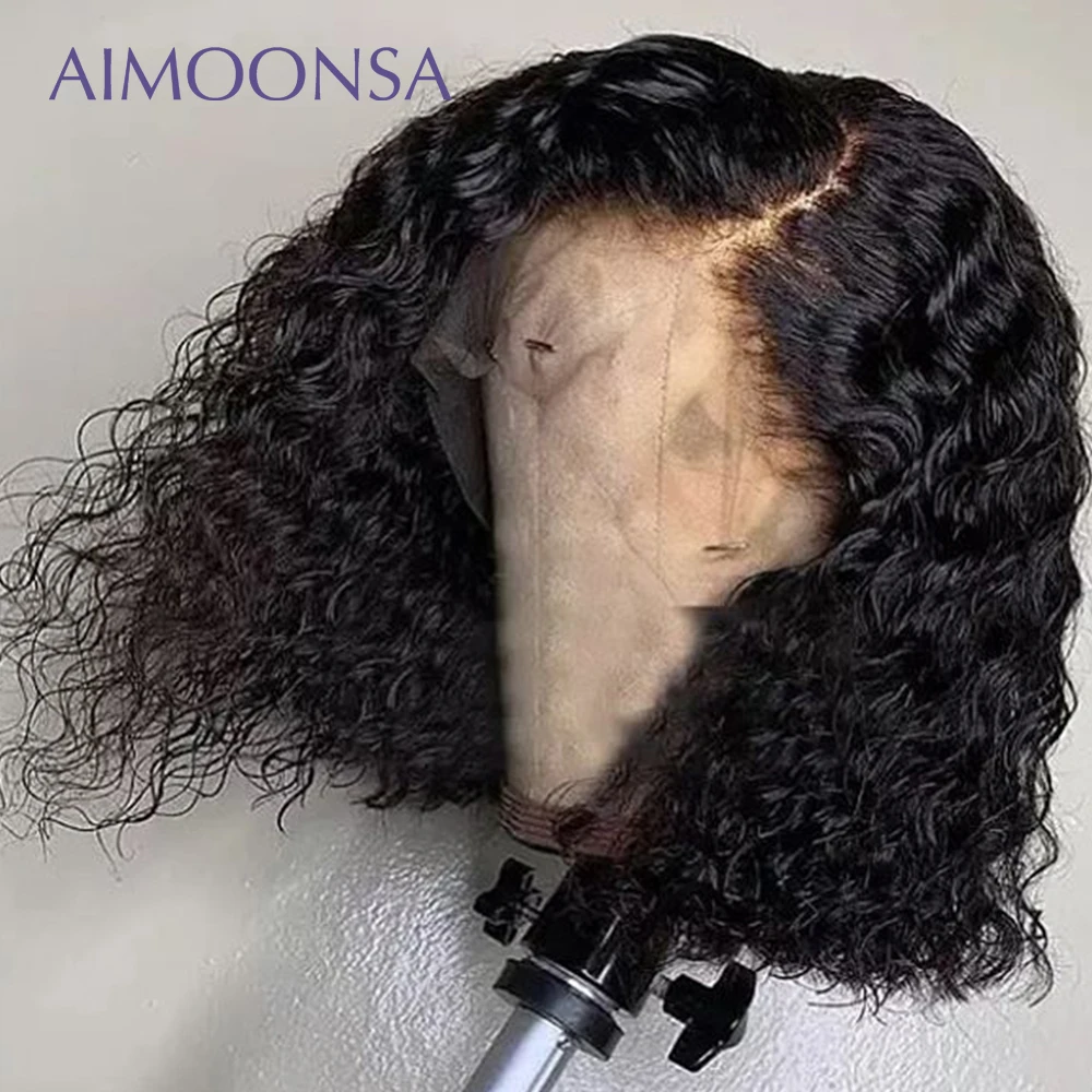 Невидимый парик Полный шнурка шнурок хвост с зажимами для черных женщин