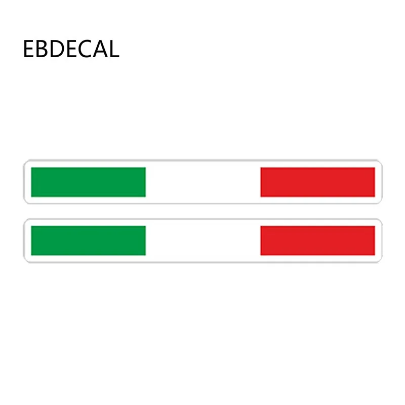 Наклейка на стену итальянский флаг в полоску триколор для