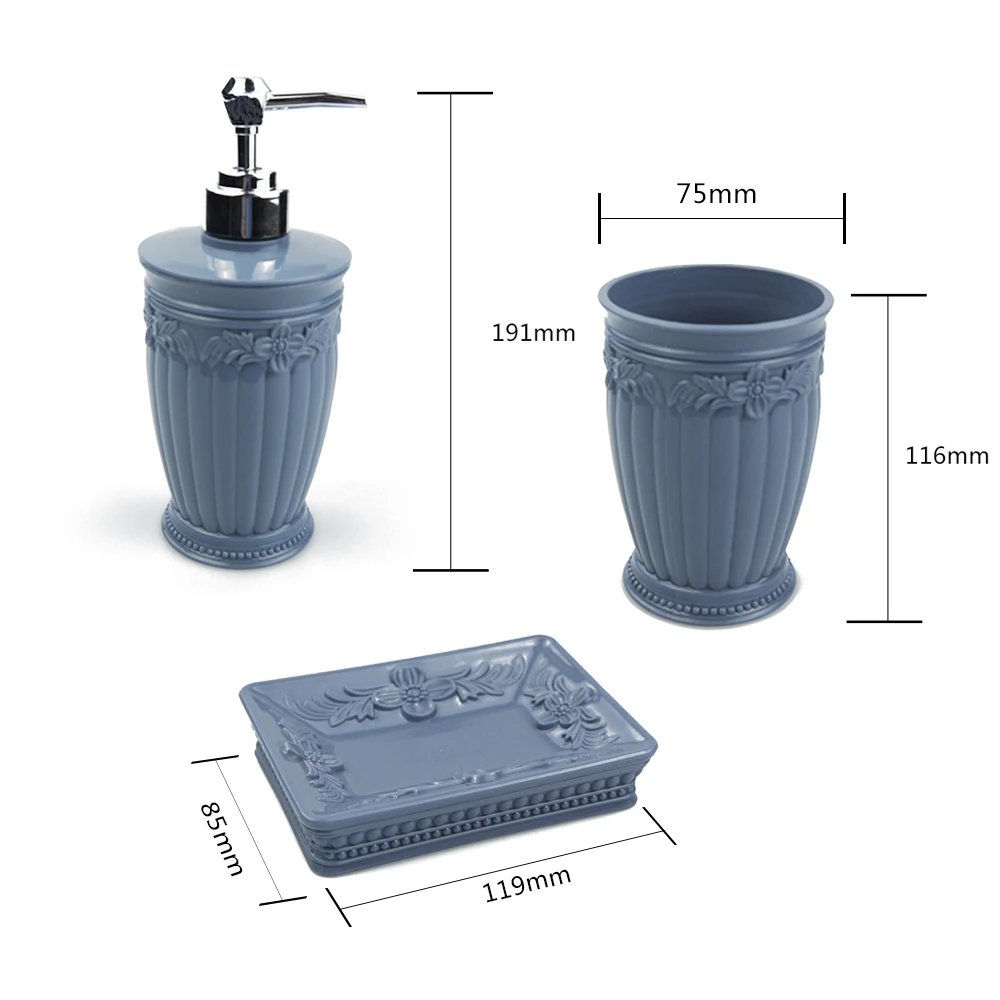 Основные сведения об устройстве 4 х частей Аксессуары для ванной комнаты Набор