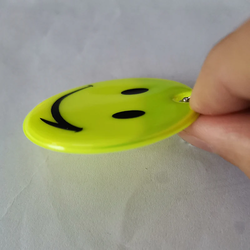 Новые брелоки с отражающим лицом улыбки 5 см модные подвеской в сумке подарочные