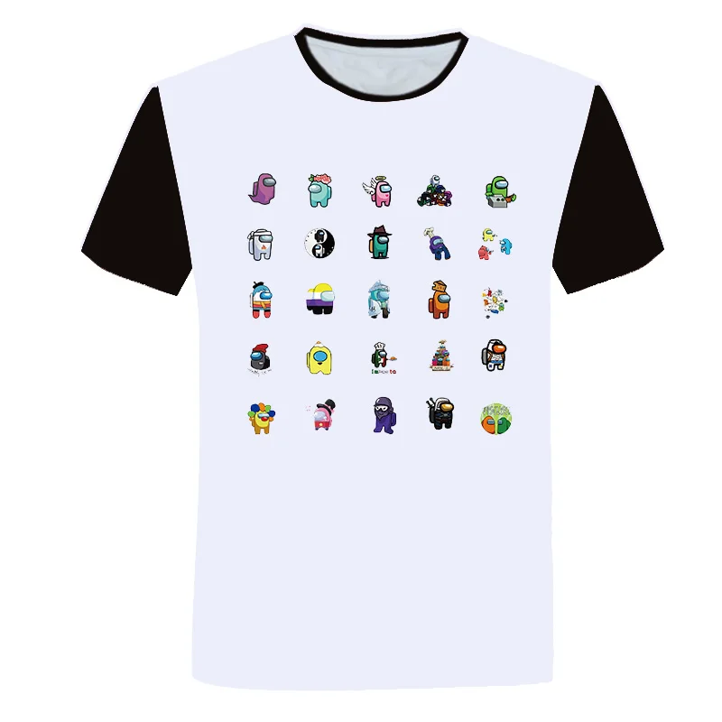 

2021 Game Among Us Hip Hop Streetwear Men Women Fashion 3D T Shirt Chilren Kids Tees Tops Trendy Boy Girl Tshirts