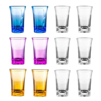 6pcsset party wine glasses acrylic cups for glass dispenser drinking games cocktail holder party decor drinkware accessories