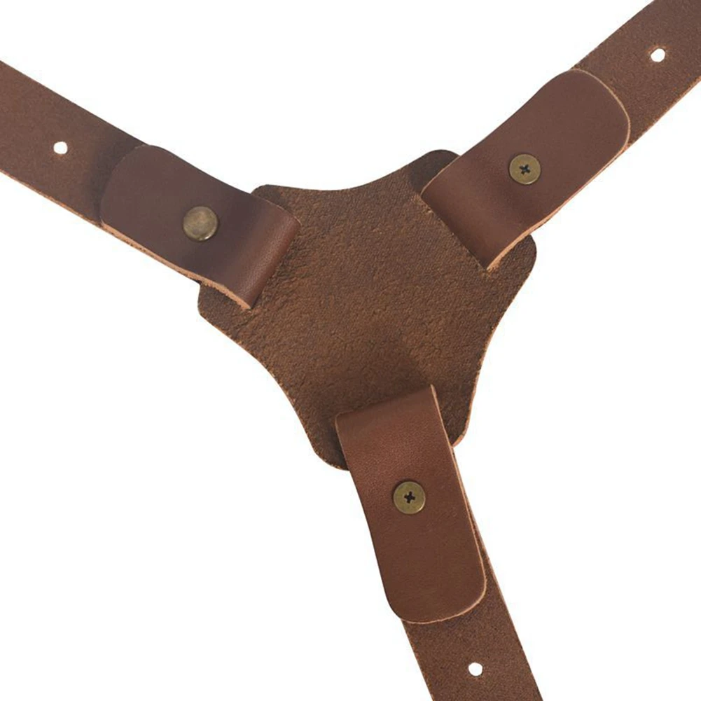 Camera Strap Genuine Leather Double Shoulder Harness Photography Gear for DSLR/SLR | Электроника