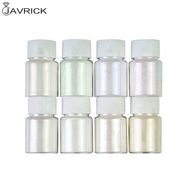 

8 Pcs/set Pearlescent Powder Handmade Jewelry Making Filling Material Crystal Mud Pigment DIY Epoxy Filler
