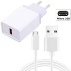 USB Type C Micro Cable Travel Phone Charger For Asus Zenfone ZS630KL V520KL ZS660KL ZE551ML ZS550KL ZS620KL ZB452KG ZE553KL Cord