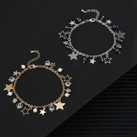 devils eyes inlaid star pattern gold ladies bracelet boho style party female charm hand accessories girlfriend holiday gift