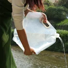 Складная сумка для питьевой воды, походный складной органайзер для похода и пикника, объем 10 л
