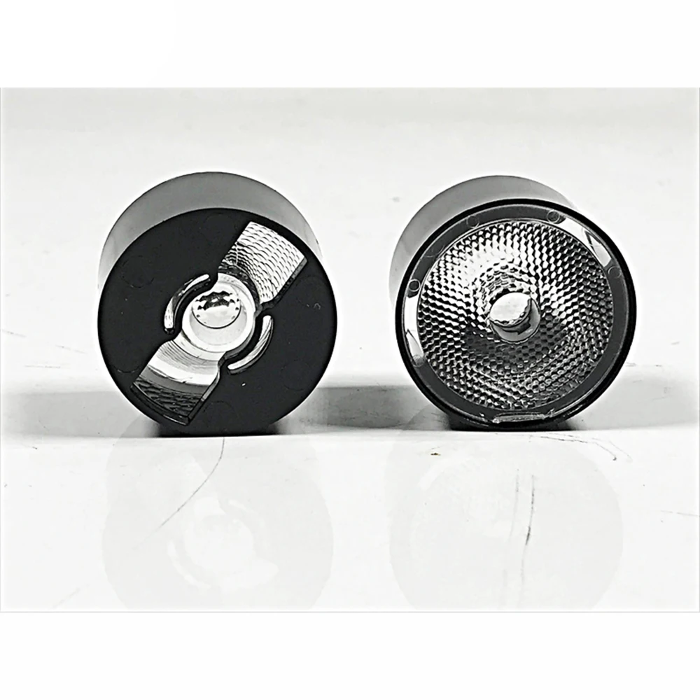 25 Угловой светодиодный светильник с линзой черного цвета фотообъективом 7x1 2