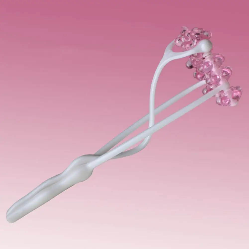 Роликовый массажер для похудения лица в форме розы|Массажная палка| |