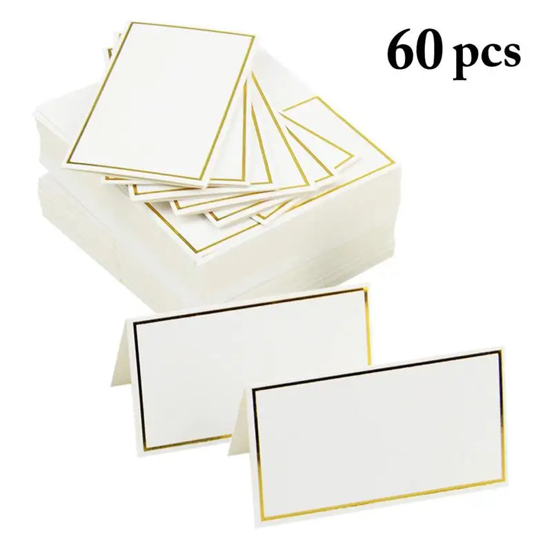 60 шт. свадьба имя место карты свадебное украшение стола сообщение открытка