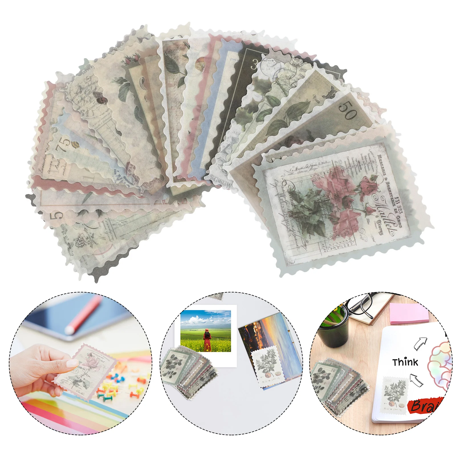 

120 листов, творческие канцелярские наклейки для творчества