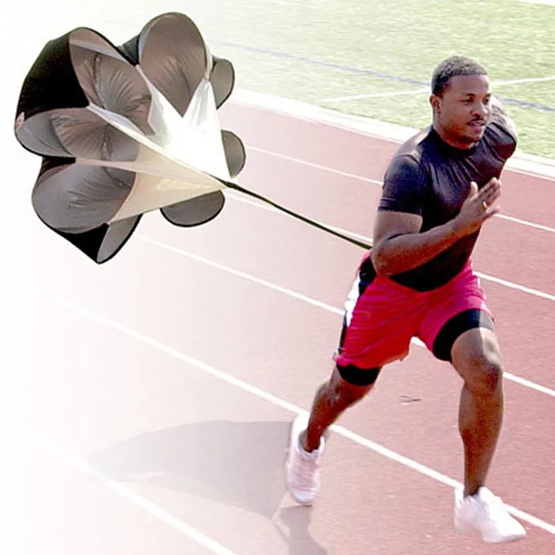 Профессиональный скоростной тренировочный Зонт с парашютом трос для футбола