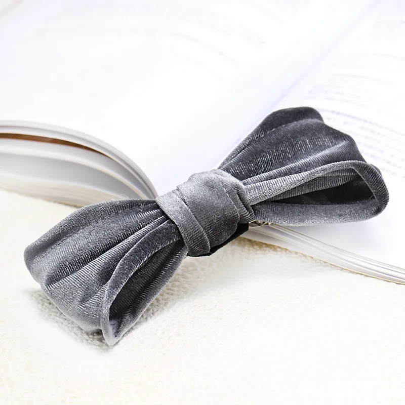 

Korea Japan Style Retro Velvet Large Bowknot Hair Clips Cute Lovely Hairpins Barrettes Hair Accessories for Women Girls