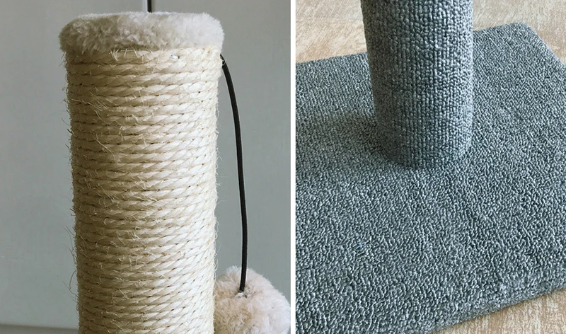 Когтеточка для кошек MESNUG прочная когтеточка с подвесным шариком крепкое