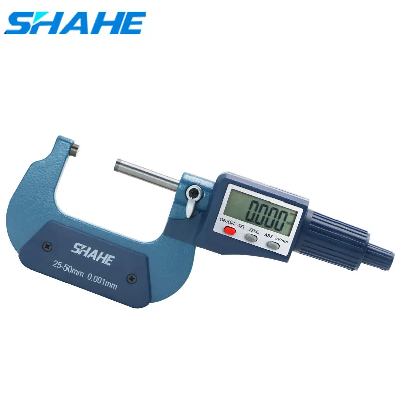 Цифровой микрометр точный измерительный прибор 25 50 мм 0 001 мм|micrometer 0.001mm|digital